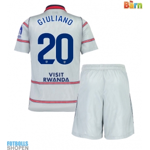 Billiga Atletico Madrid Giuliano Simeone #20 Tredjeställ Barn 2026-27 Kortärmad (+ Korta byxor)